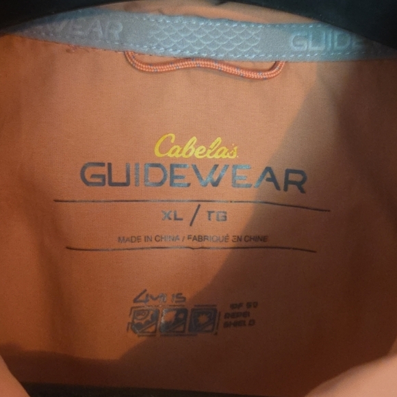 Cabelas Shirt Guidewear Adult X-Large, Long Sleeve Button Up - Picture 4 of 10